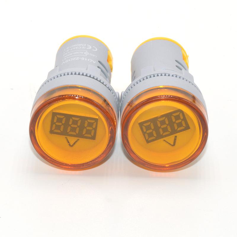 Đèn báo pha hiển thị điện áp Volt phi 22