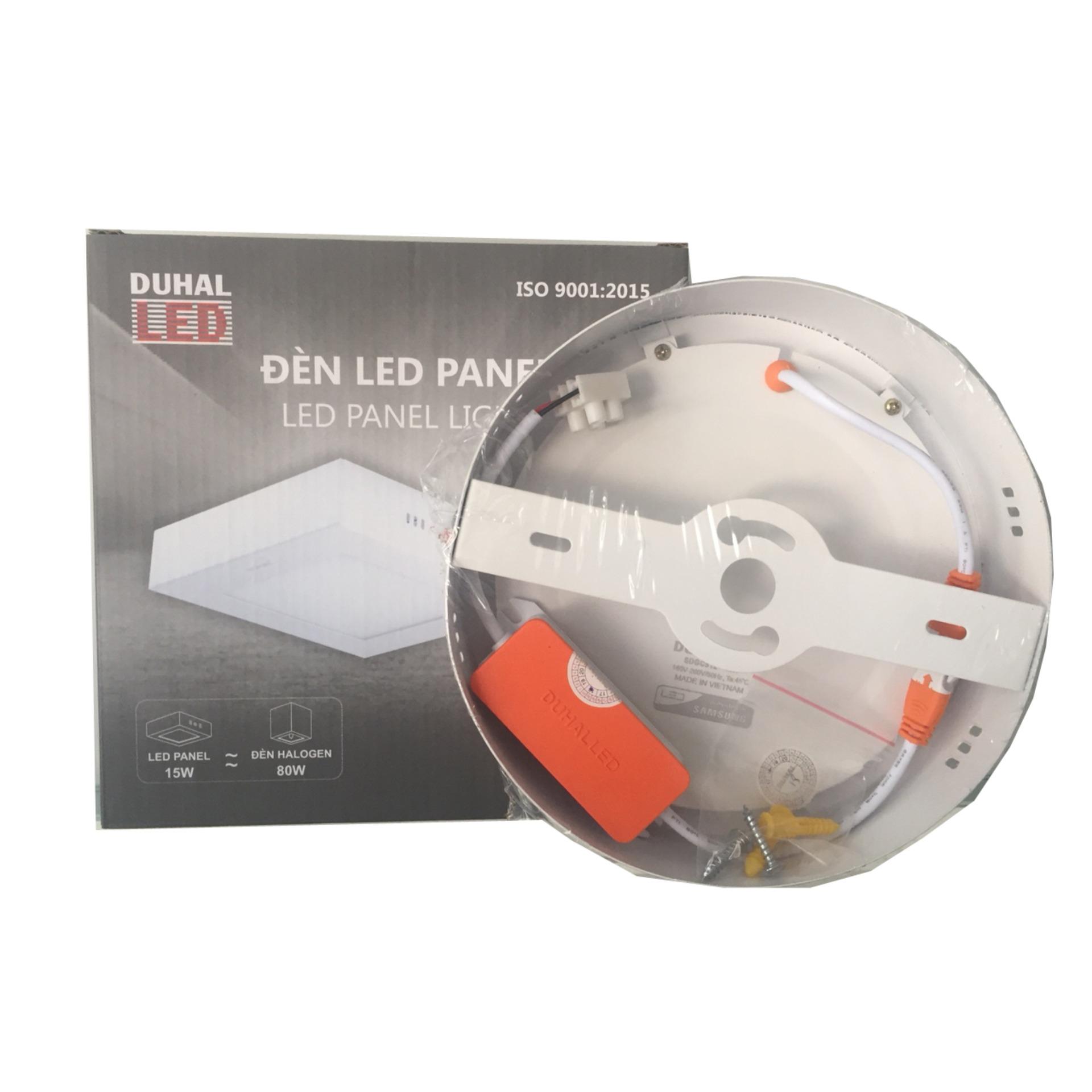 ĐÈN LED PANEL TRÒN ỐP NỔI DUHAL 18W (SDGC518) - ÁNH SÁNG TRẮNG