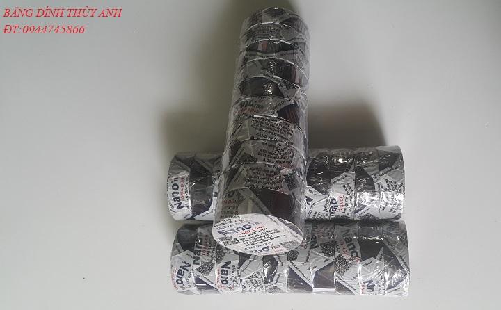 Băng dính điên Nano 10y đen ( 10 cuộn/ cây)