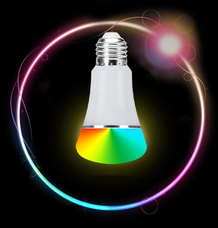 Bóng Đèn LED Thông Minh Đổi Màu RGB theo app điện thoại