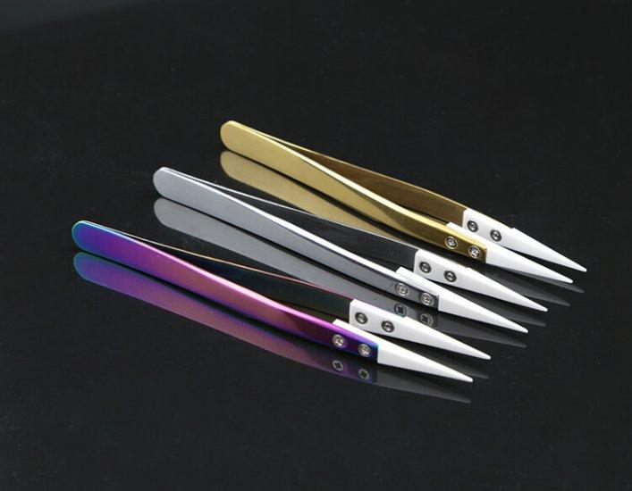 Nhíp Sứ Ceramic Tweezer Phiên Bản Cao Cấp Rainbow