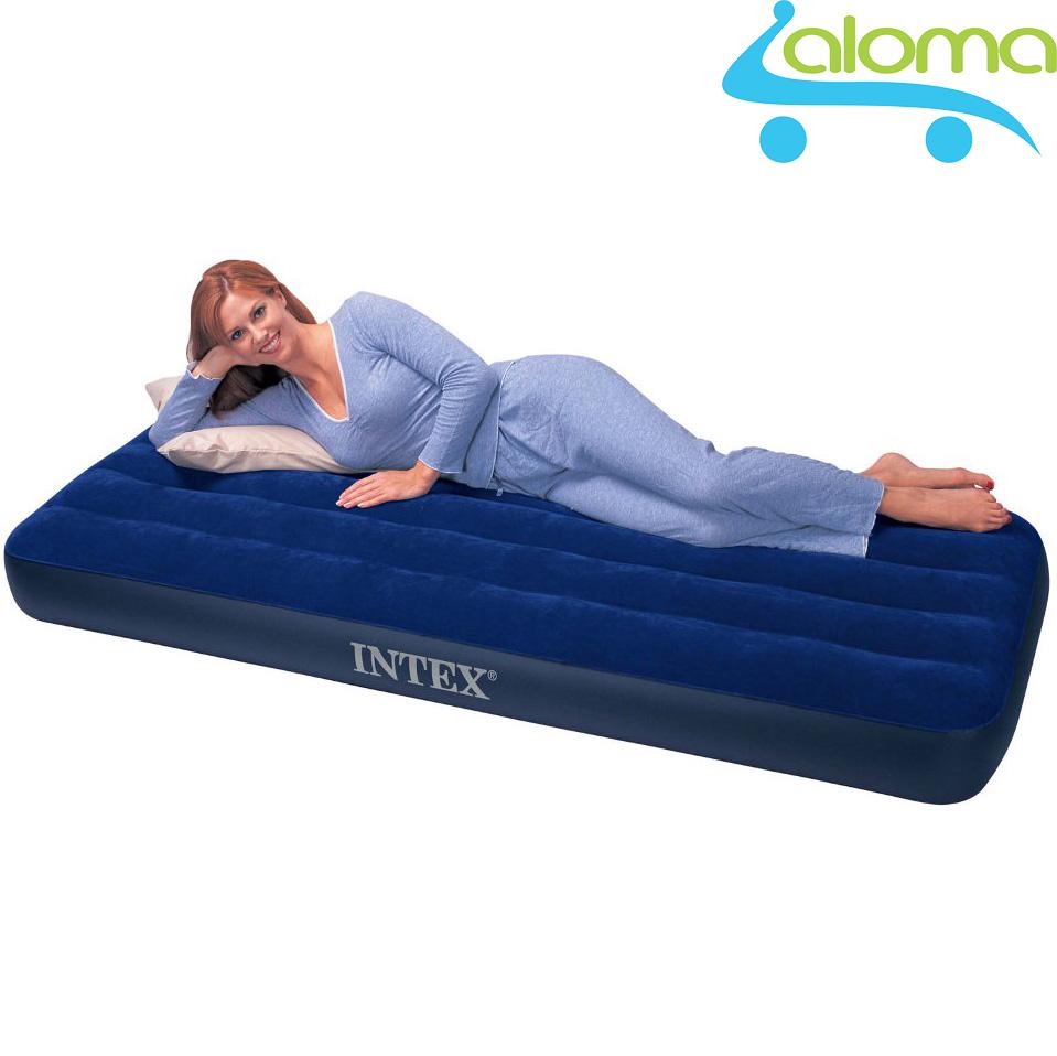 Đệm bơm hơi Intex 68757 kèm bơm điện (99x191x22cm)