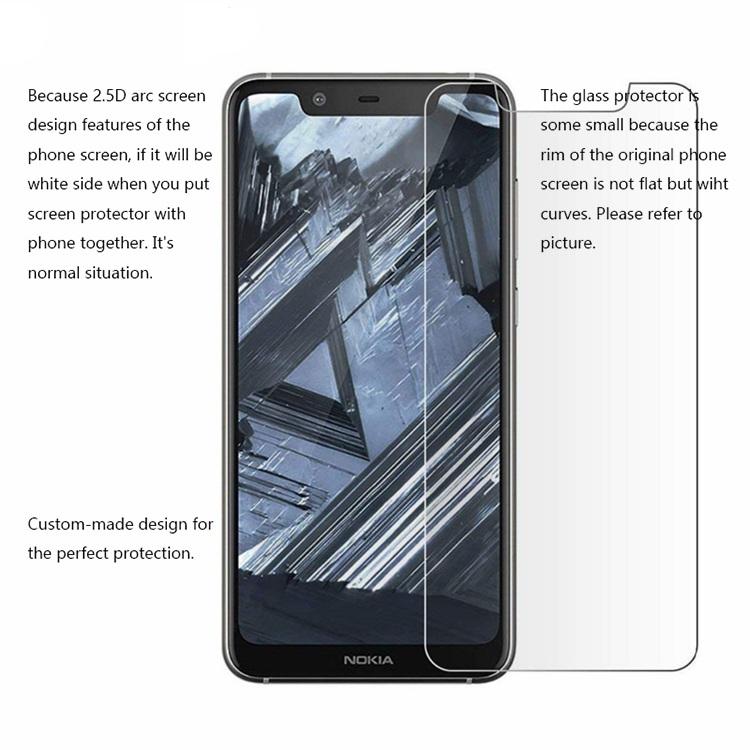 Kính cường lực trong suốt cho Nokia X5 ( Nokia 5.1 Plus)
