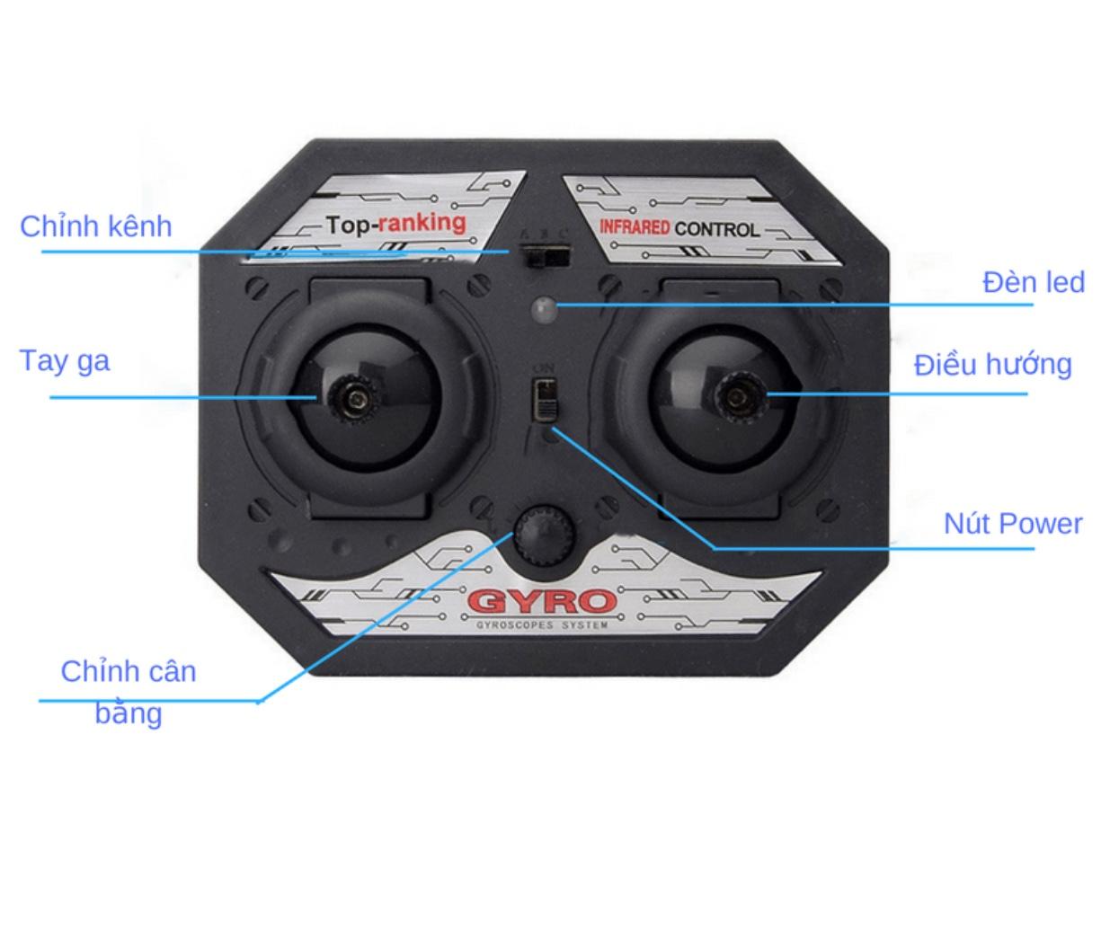 Máy bay điều khiển từ xa model king 3.5 kênh
