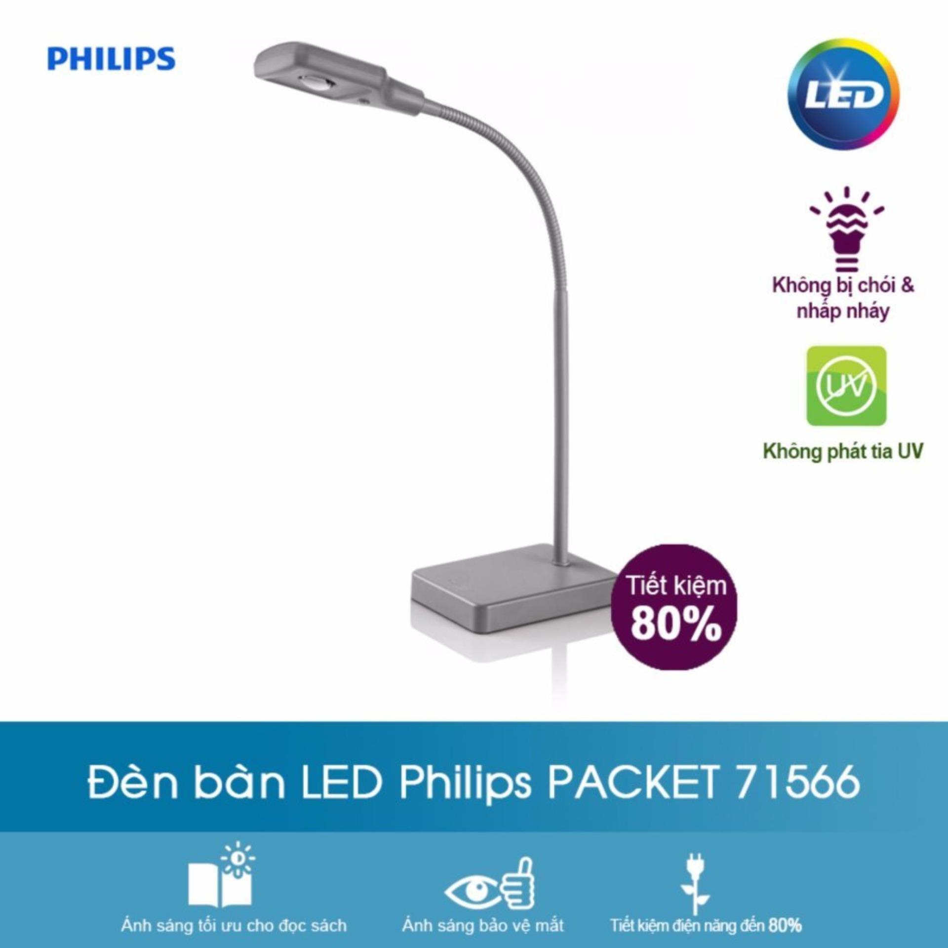 Đèn bàn đọc sách Philips Packet 71566