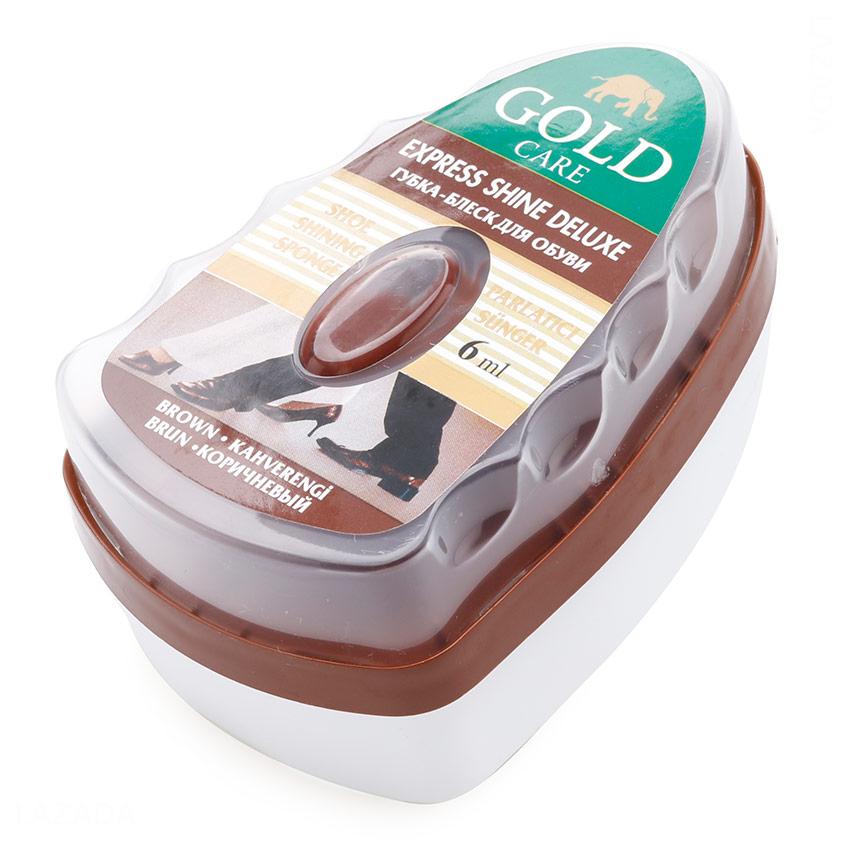 Xi mút đánh bóng da giày GoldCare GC 4017 6ml (Nâu)