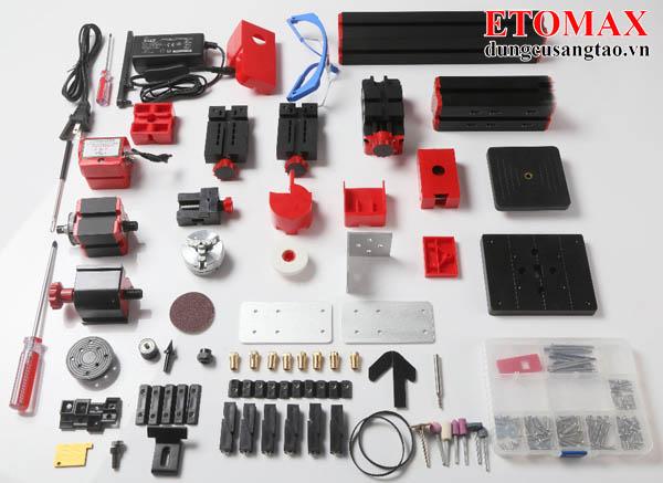Bộ máy công cụ gia công 6 trong 1