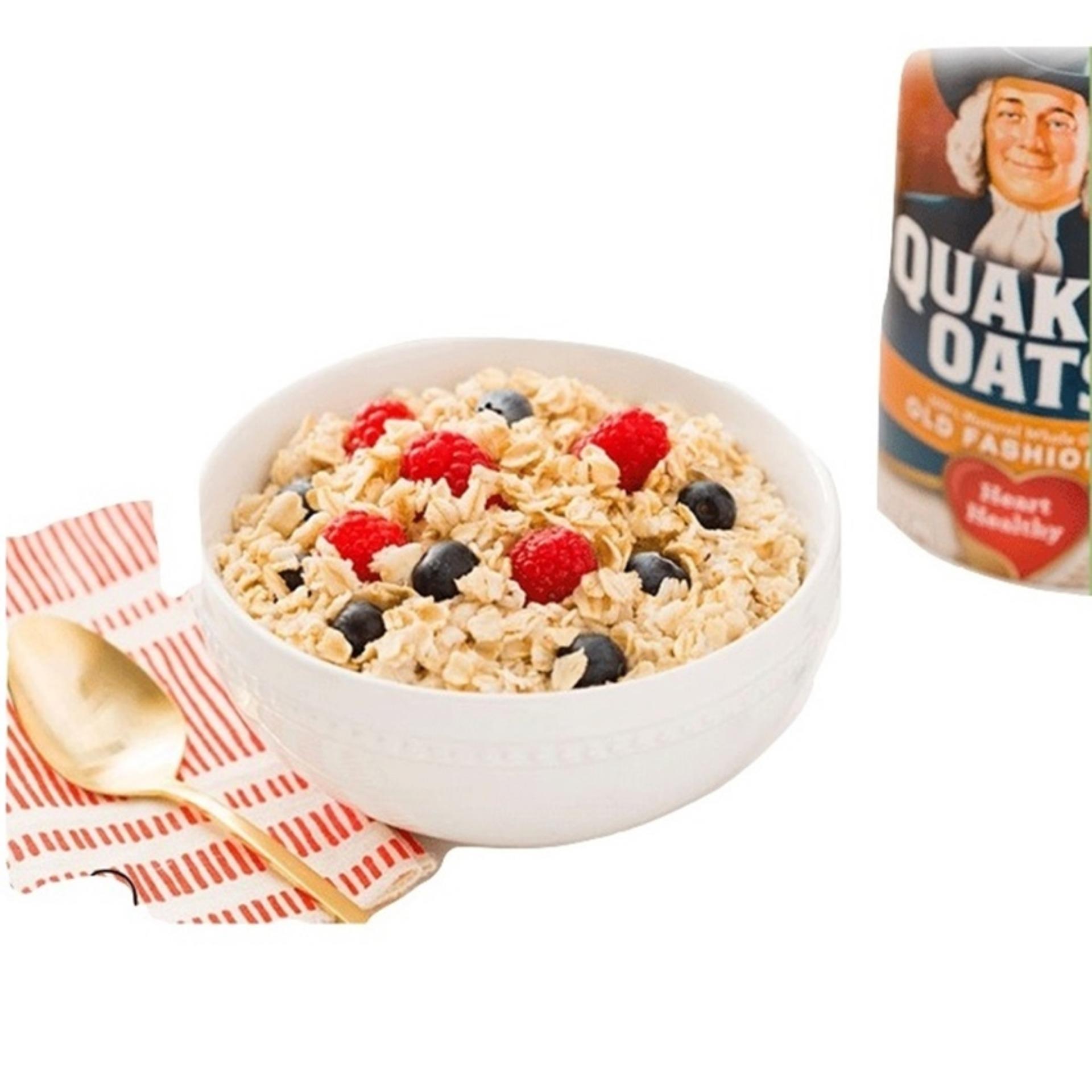 Bột Yến Mạch Quaker Oats Cán Dẹt (4,52kg/thùng)