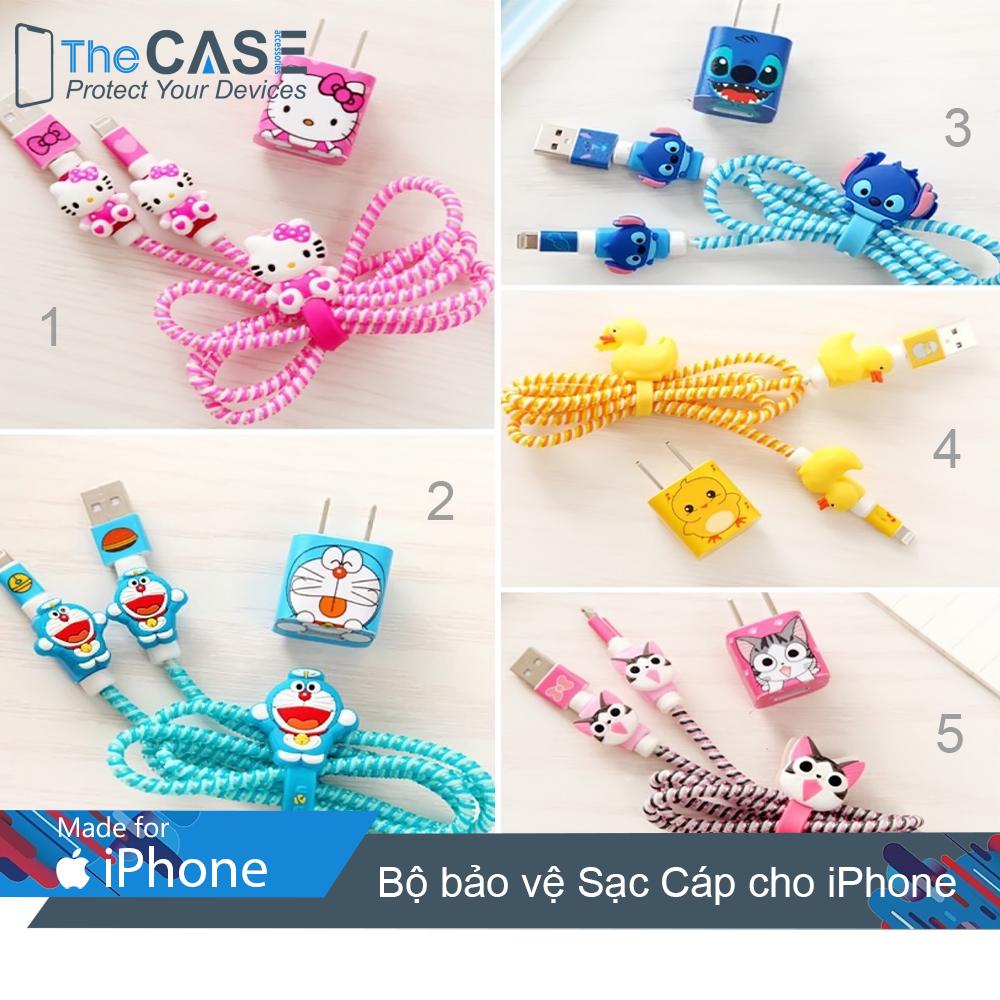 COMBO 4IN1 Bộ bảo vệ Sạc Cáp cho iPhone (The Case)
