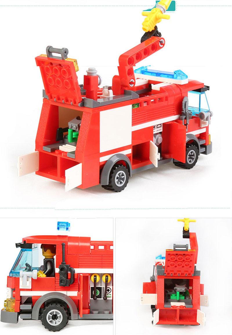 Đồ chơi Lego lắp ráp Xe cứu hỏa