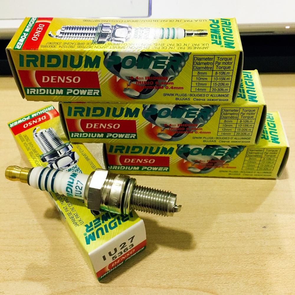 Bugi Denso Iridium Power IU27 dành cho Winner 150 CBR150, Sonic 150...