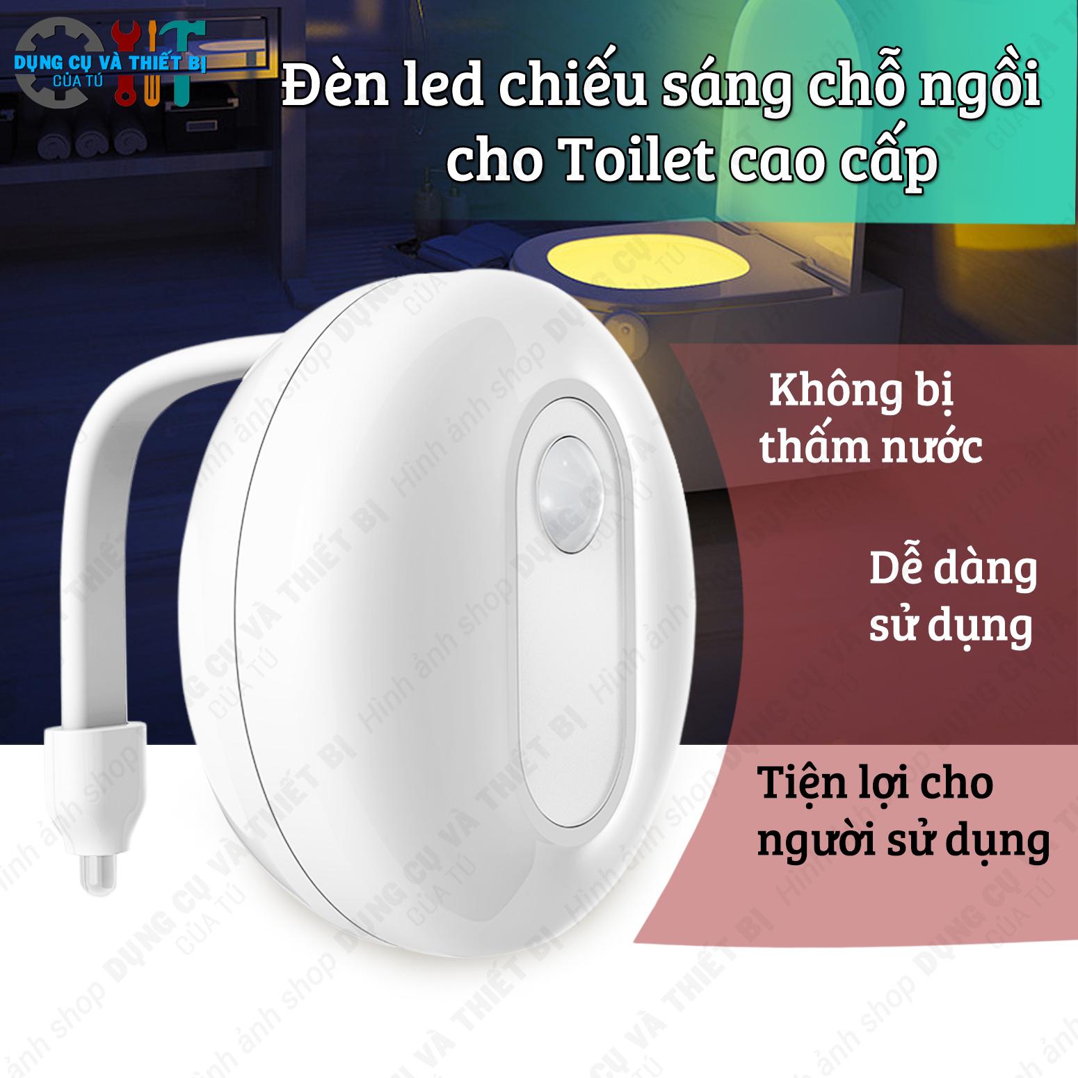 ĐÈN LED THÔNG MINH CHIẾU SÁNG CHO NHÀ VỆ SINH - TẶNG VỚ COTTON