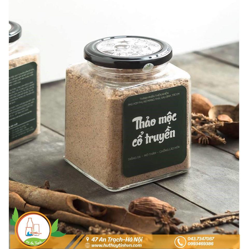 COMBO 6 HŨ THỦY TINH VUÔNG ĐỰNG THỰC PHẨM 750ML