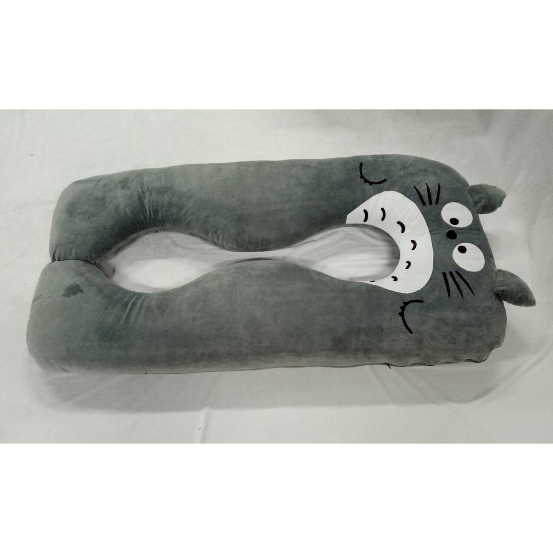 Gối bà bầu Hali (Màu Xám Totoro)