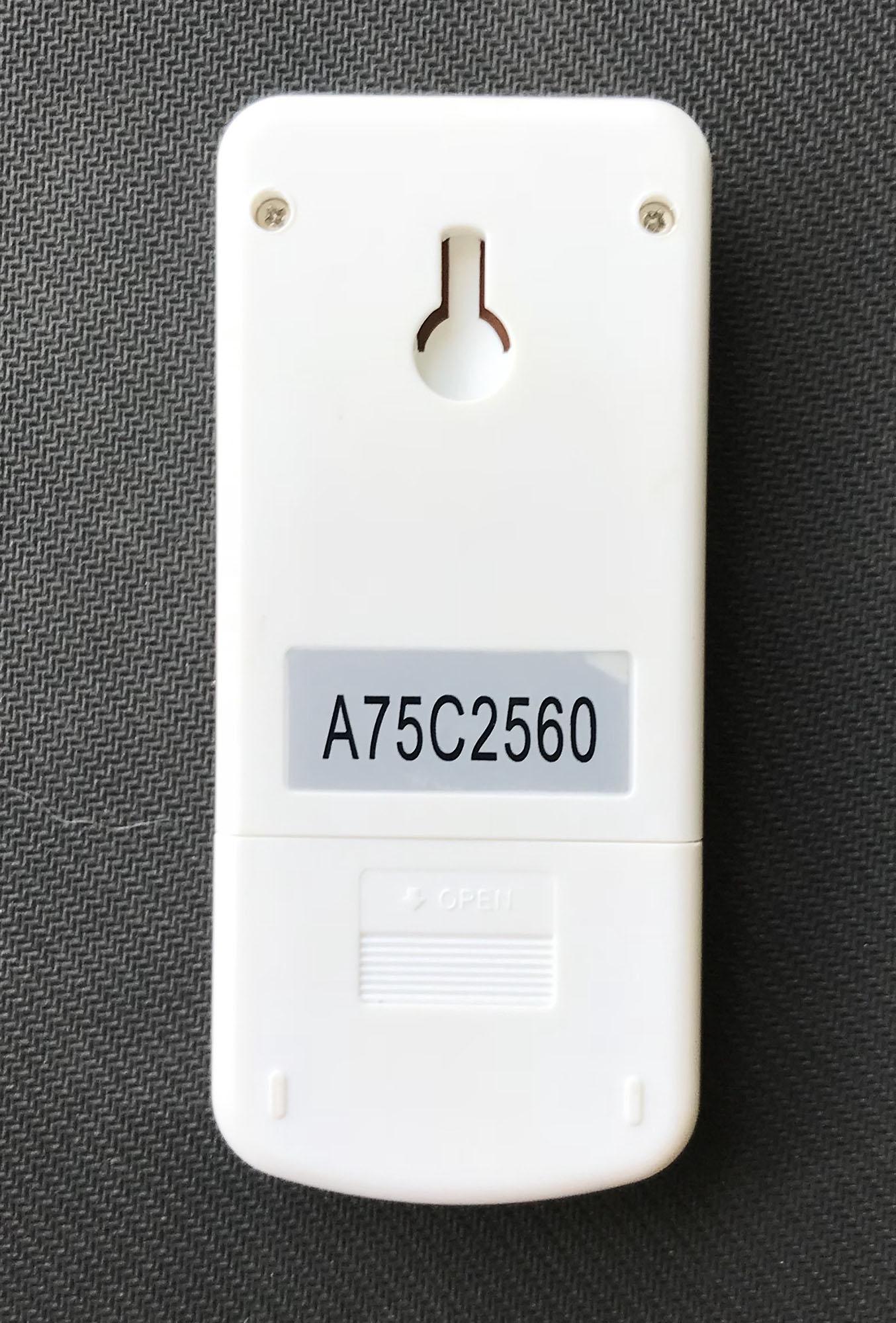 Điều khiển điều hòa panasonic 2560(trắng)