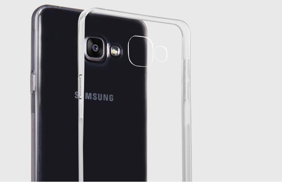 Ốp silicon cho Samsung Galaxy A3 2016 - A310F (Trong suốt)