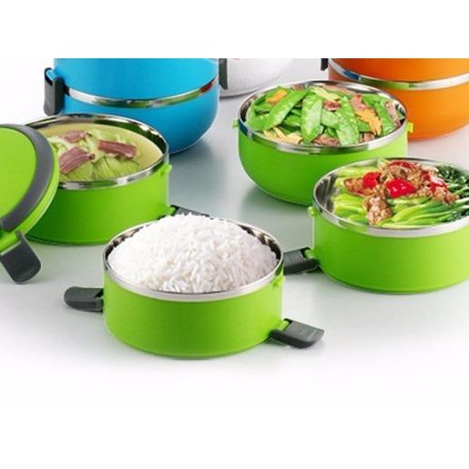 Cặp lồng giữ nhiệt 3 tầng lồng bằng inox