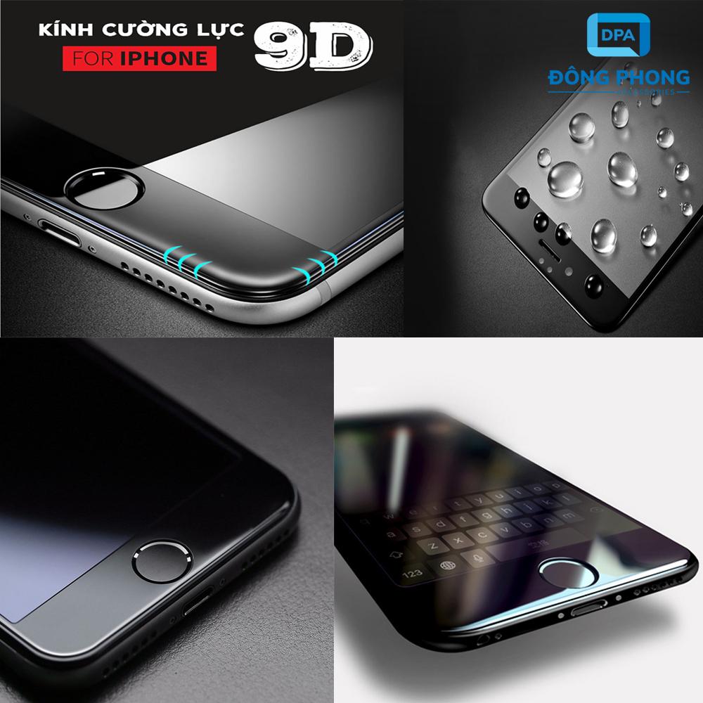[HCM]Kính Cường Lực iPhone Full Màn Hình 9D Cao Cấp