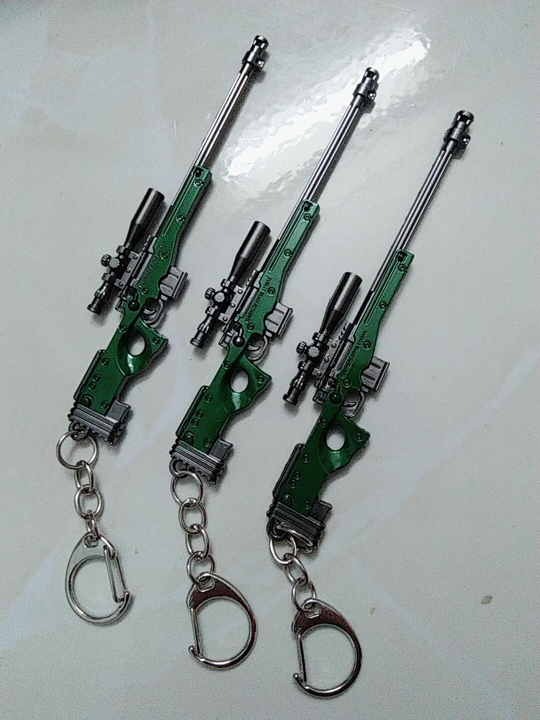 Combo 3 móc khóa PUBG - MŨ 3, CHẢO, SKS/AWM/K98