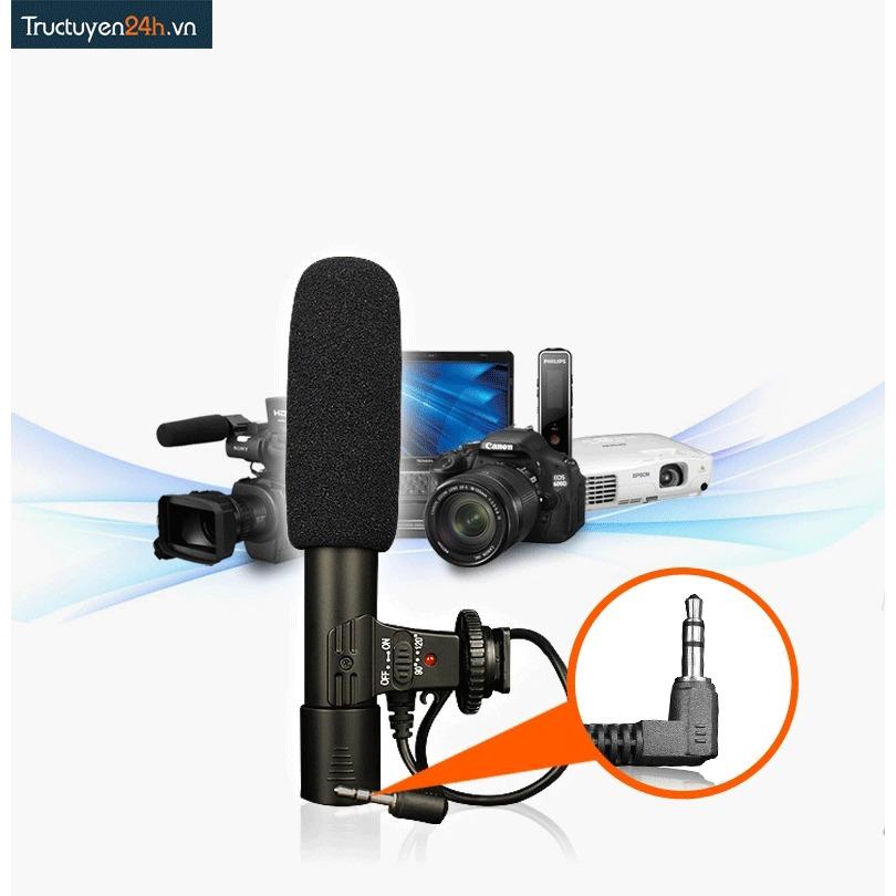 Microphone Si Dande MIC-01 dùng cho máy ảnh Canon/Nikon