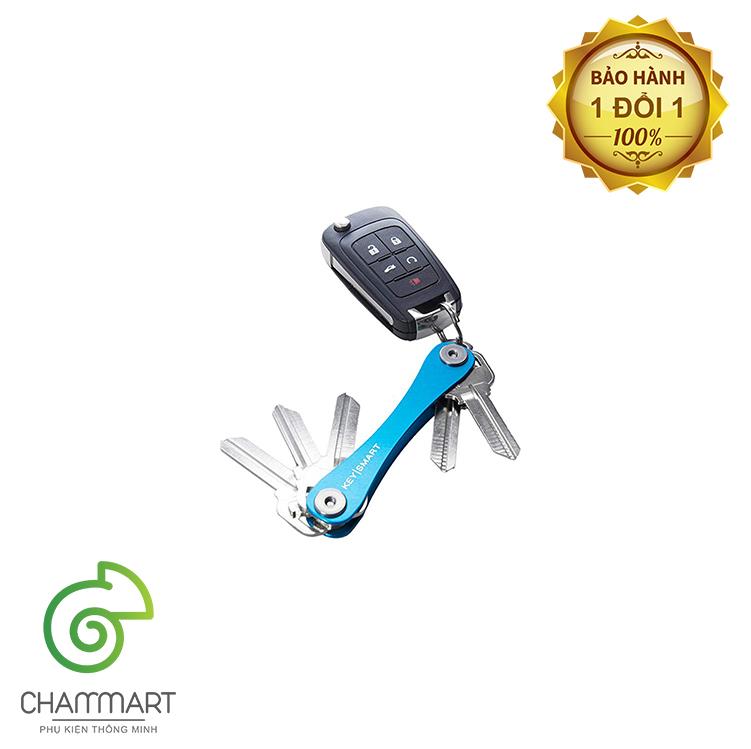 Key Smart - Móc Khóa Đa Năng Móc Giữ Chìa Khóa Siêu Gọn Thông Minh - Xanh Dương