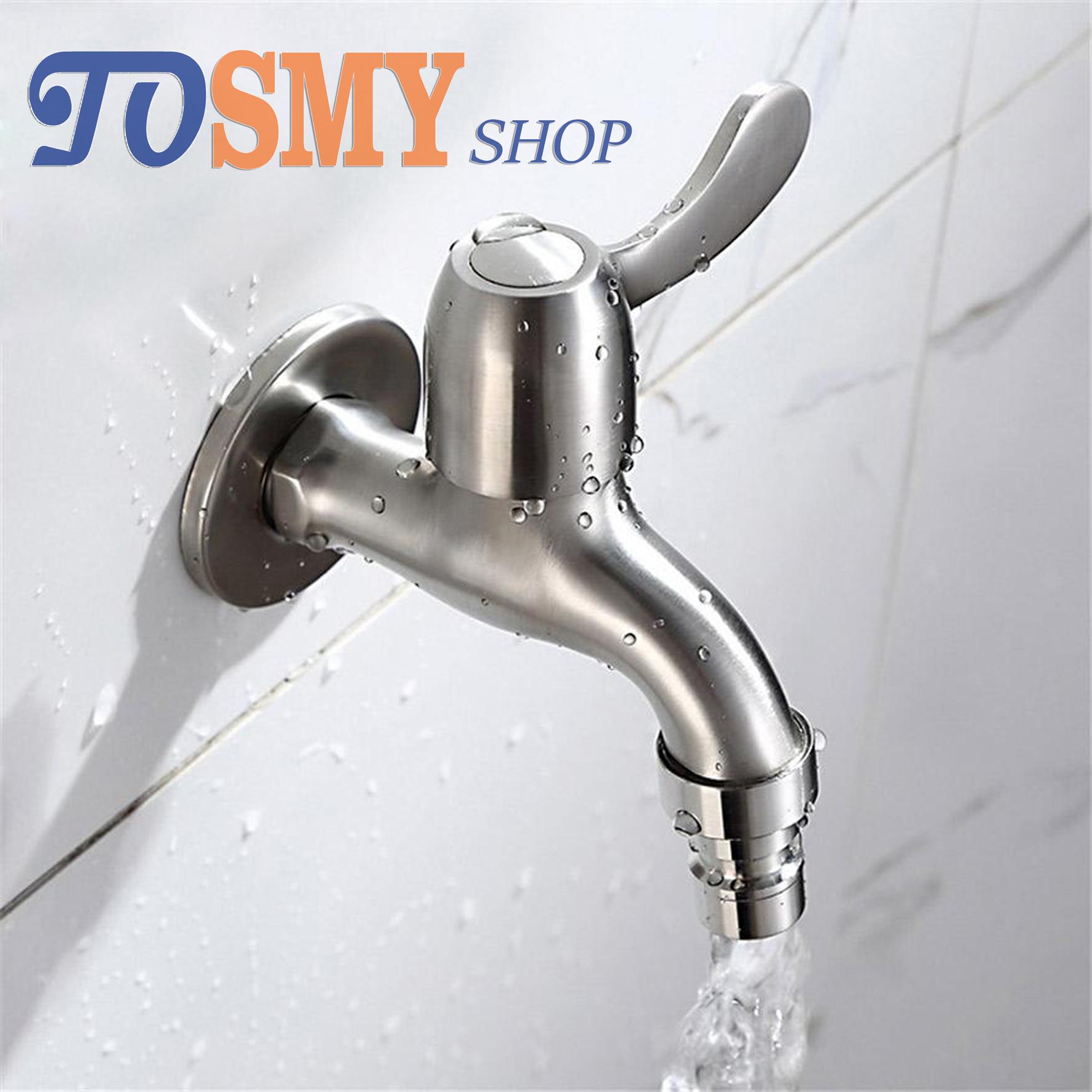 Vòi hồ máy giặt inox sus 304