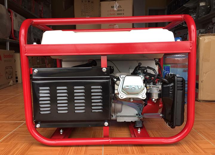 Máy phát điện Honda SH 4500E AVR (3 kw; xăng,đề)