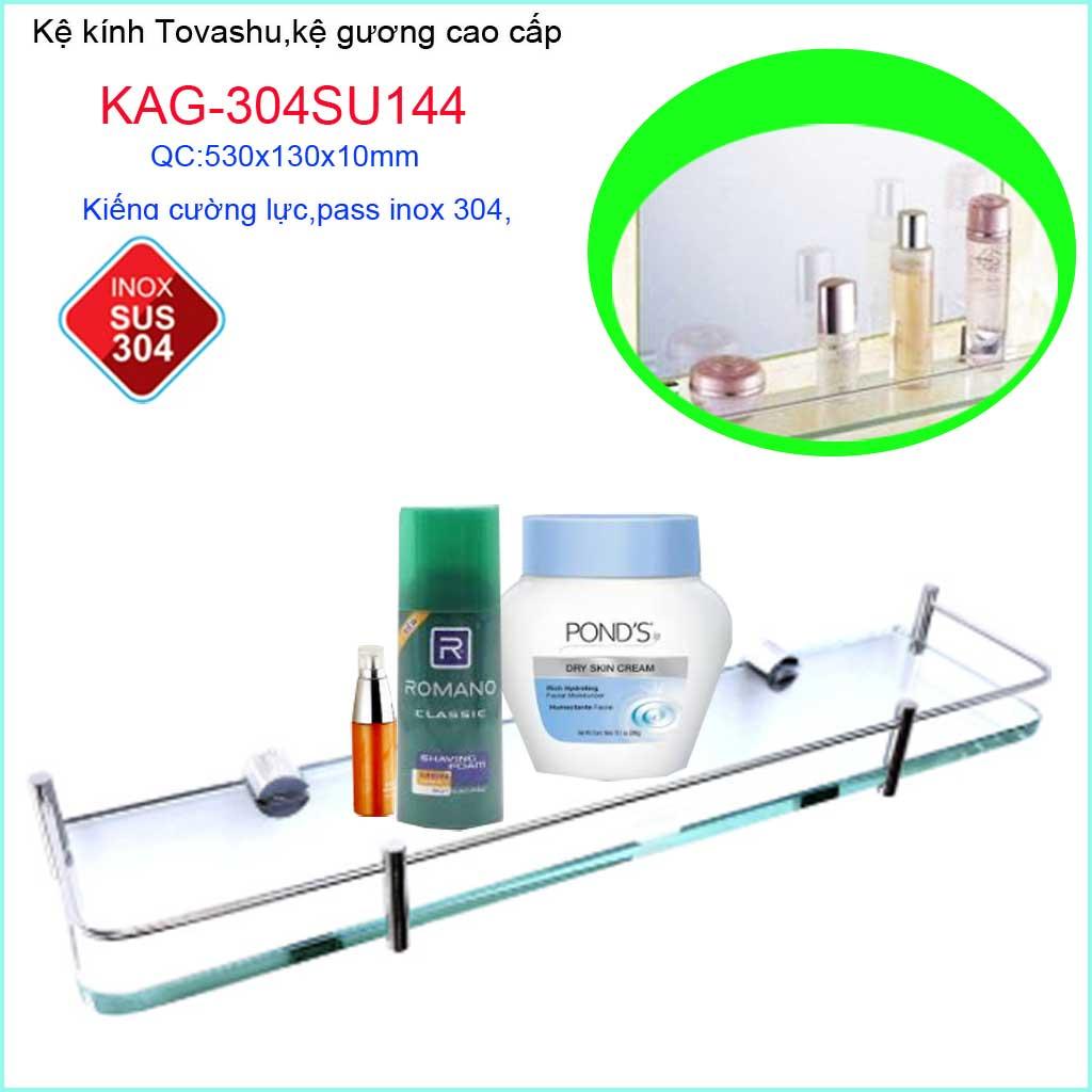 Kệ kính nhà tắm, kệ kiếng, kệ gương Tovashu KAG-304SU144