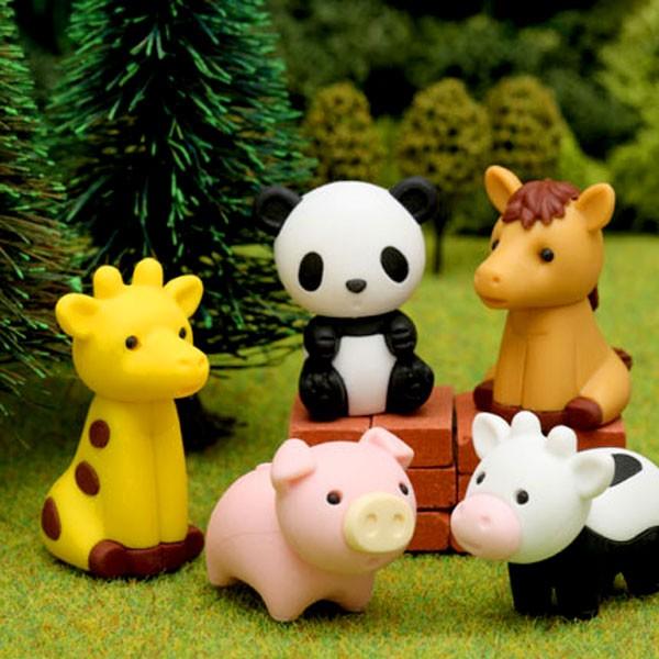 Bộ tẩy Zoo Iwako Nhật Bản
