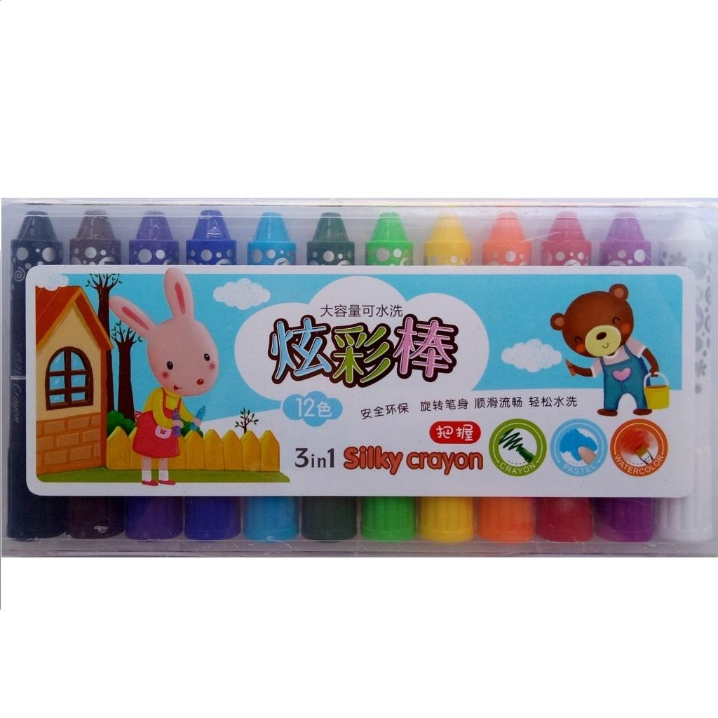 [HCM]Sáp dầu 6/12/18/24 màu LS-188
