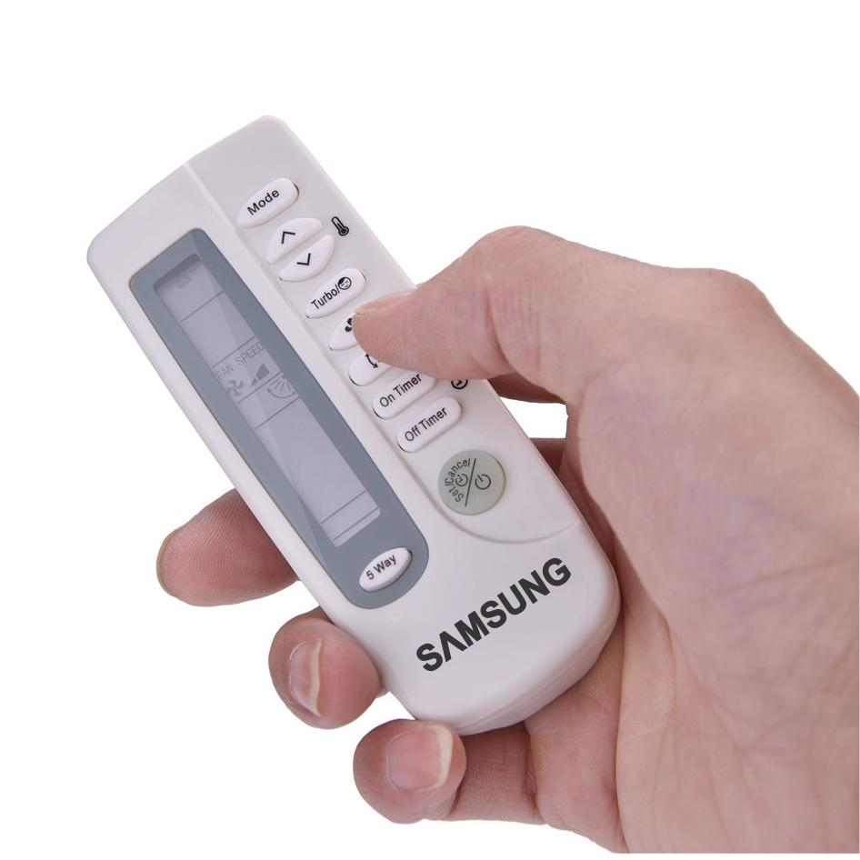 Remote máy lạnh Samsung 1 và 2 chiều nhỏ.