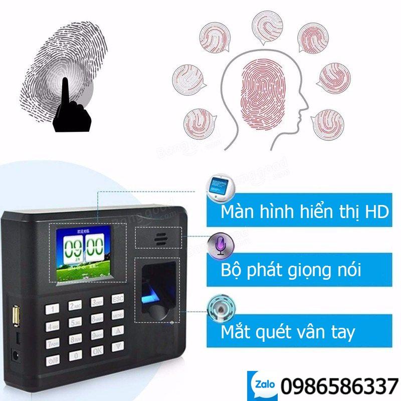 MÁY CHẤM CÔNG QUÉT VÂN TAY ELITEK 6699