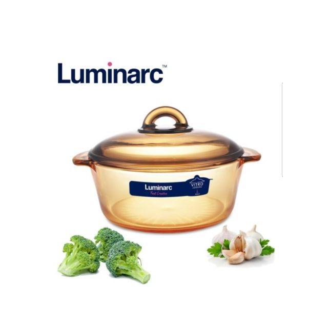 Nồi TT Luminarc Vitroflam Amberline Granite 2.0L C6008LR( Đáy mới chống trượt)