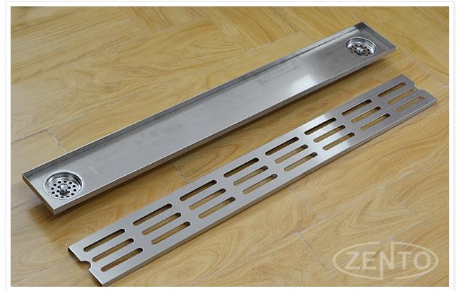 Thoát sàn inox304 Zento ZT551-80 (100x800mm)