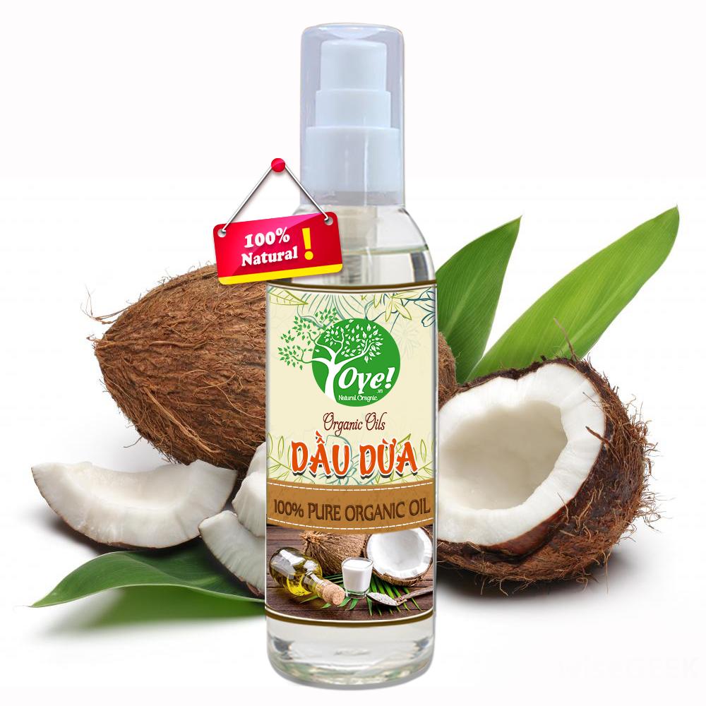 Dầu Dừa Nguyên Chất 100ml, Dưỡng Da, Chăm Sóc Tóc - OYE