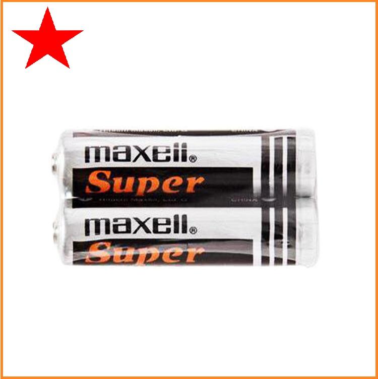 4 viên pin đũa AAA Maxell chất liệu Cacbon cao cấp