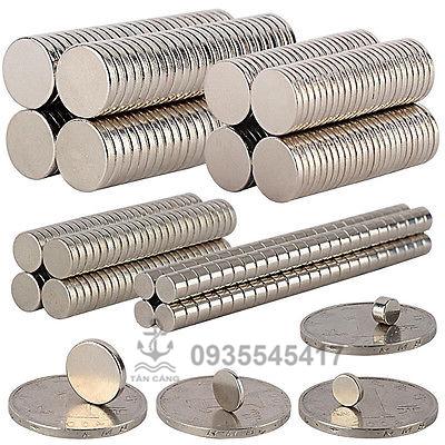 combo 10 Nam châm tròn 6x5 mm