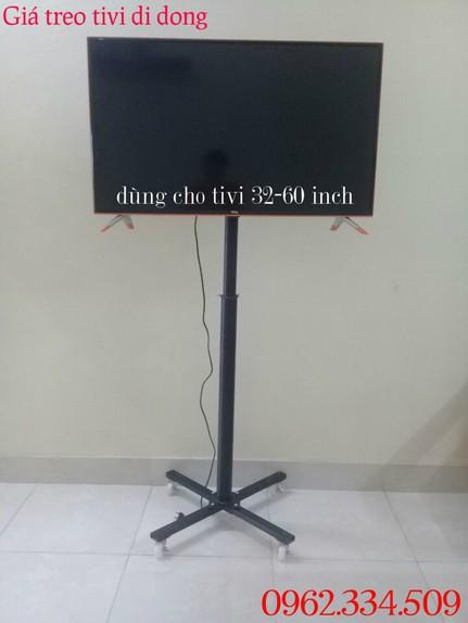 giá treo tivi di động 1 cột