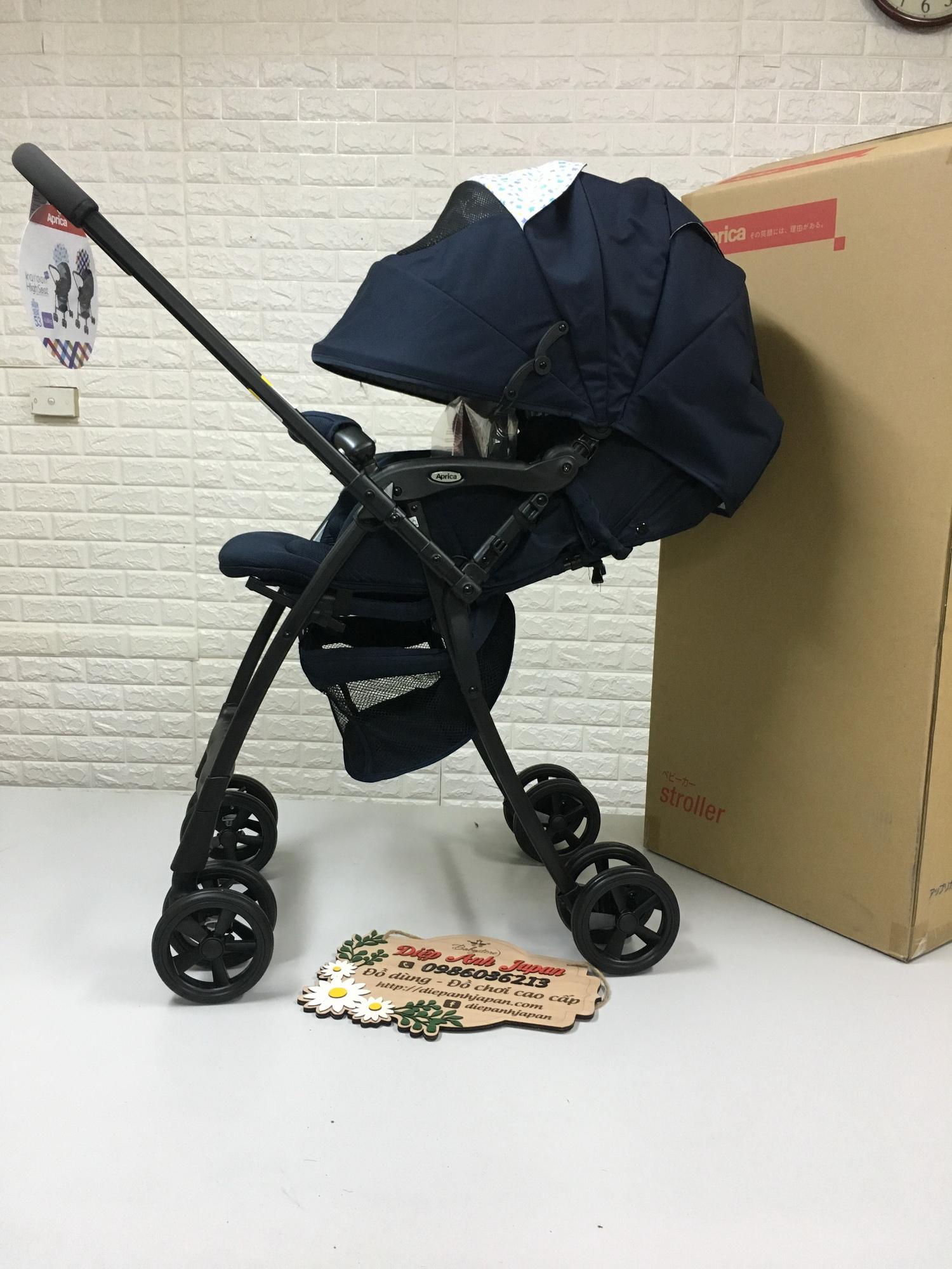 Xe đẩy trẻ em Aprica Karoon Plus HS Navy 92568