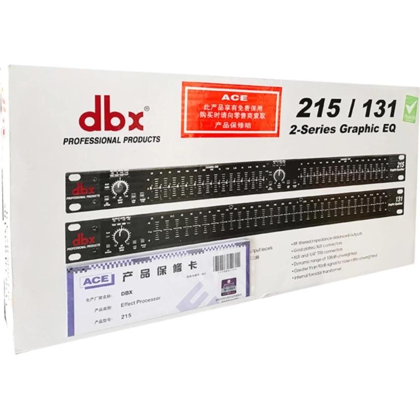 Lọc tiếng equalizer dbx -215