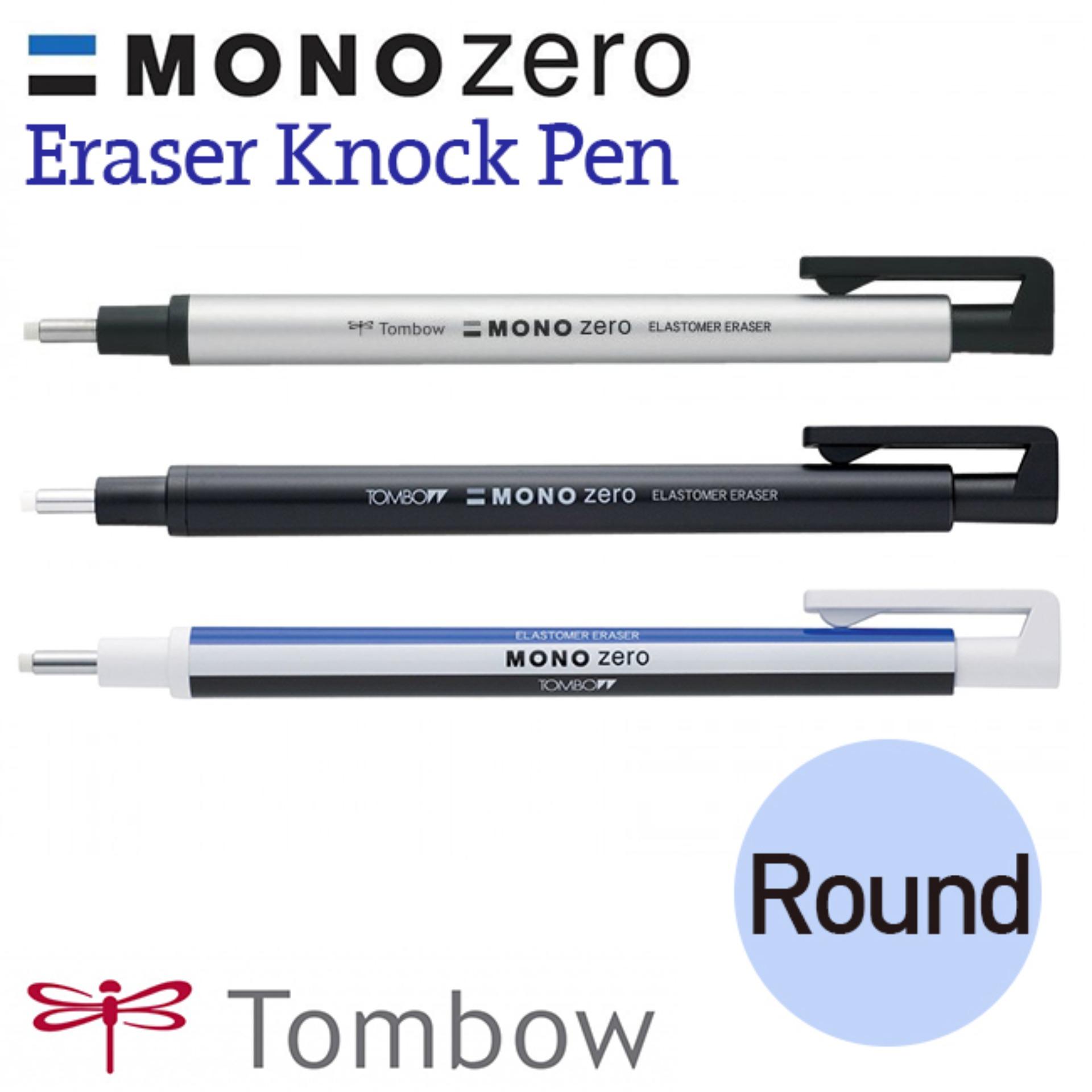 [HCM]BÚT GÔM BẤM TOMBOW MONO ZERO ĐẦU TRÒN EH-KUR (MÀU ĐEN)