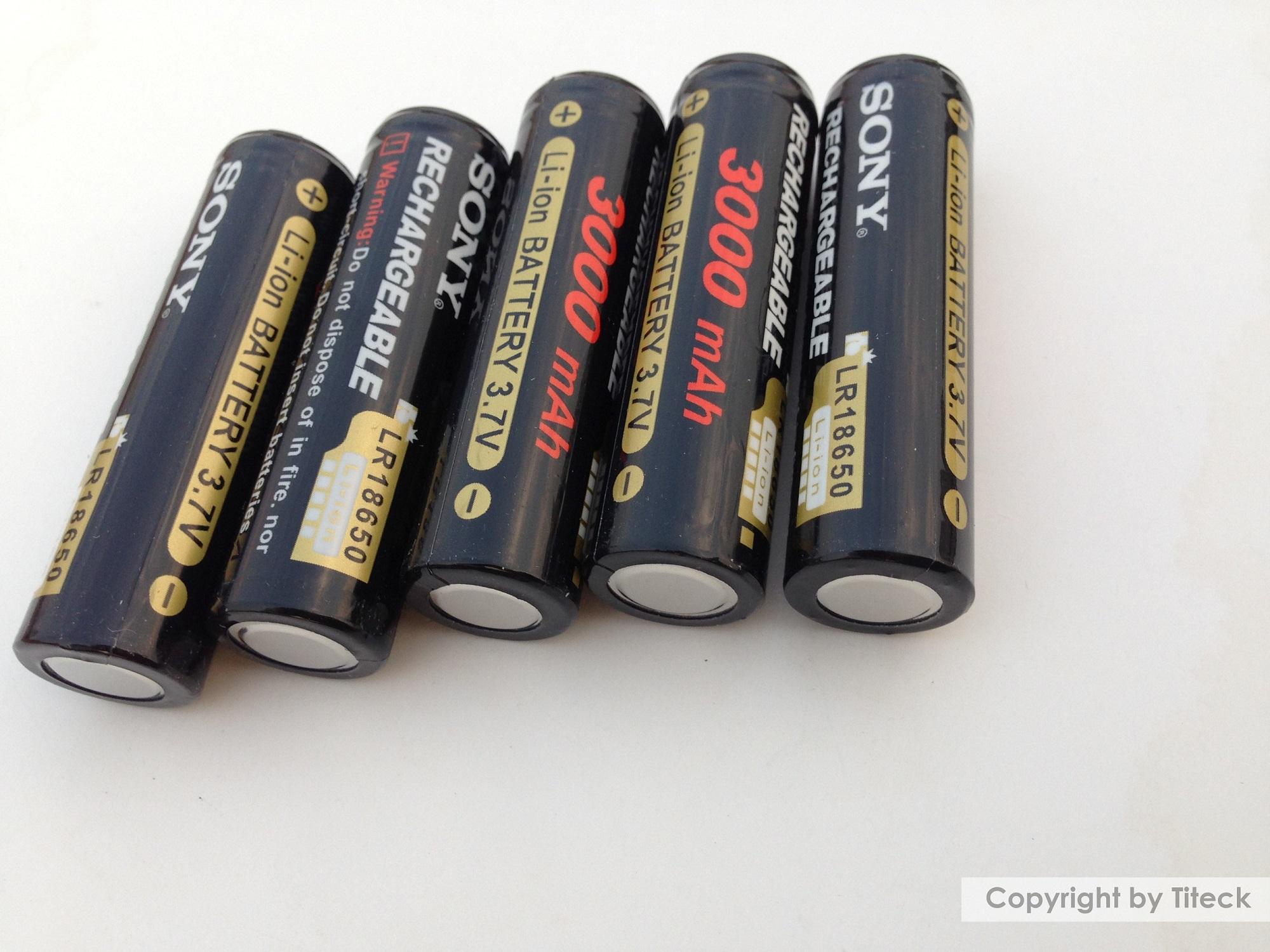 Pin sạc Sony 18650 -3,7V 