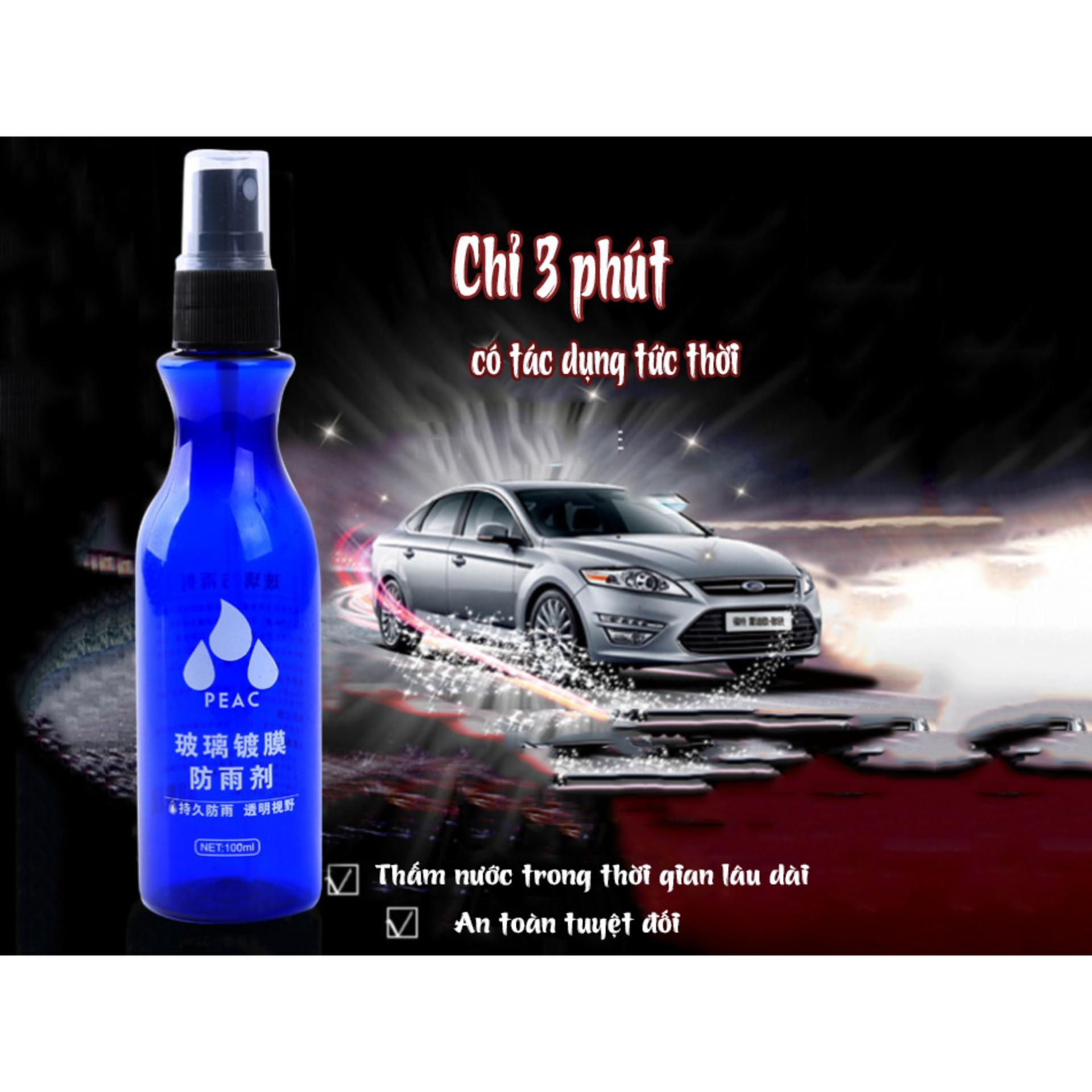 Bình xịt nano chống thấm kính cho ô tô