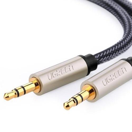 Cáp AUX 3.5mm 1,5M Mạ Vàng Ugreen 10603 Cao Cấp