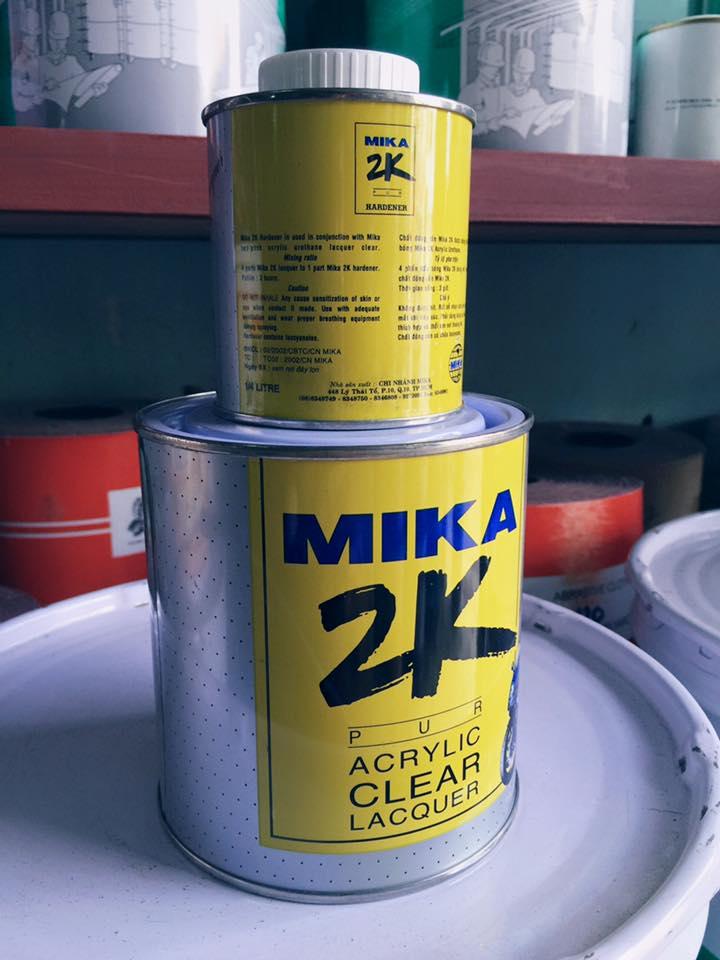 Dầu bóng 2K240 MIKA ( bóng gỗ ô tô xe máy...)