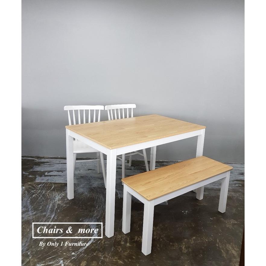 Bộ bàn ăn Oak White (Chairs and more)