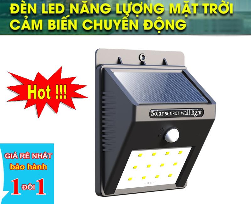 Thiet Bi Dien Nang Luong Mat Troi, Đèn Cảm Ứng Hồng Ngoại TMC 17, Đèn Led năng lượng mặt trời cảm biến Thông Minh, Giảm giá CỰC SỐC (-50%), Bảo hành uy tín 1 Đổi 1