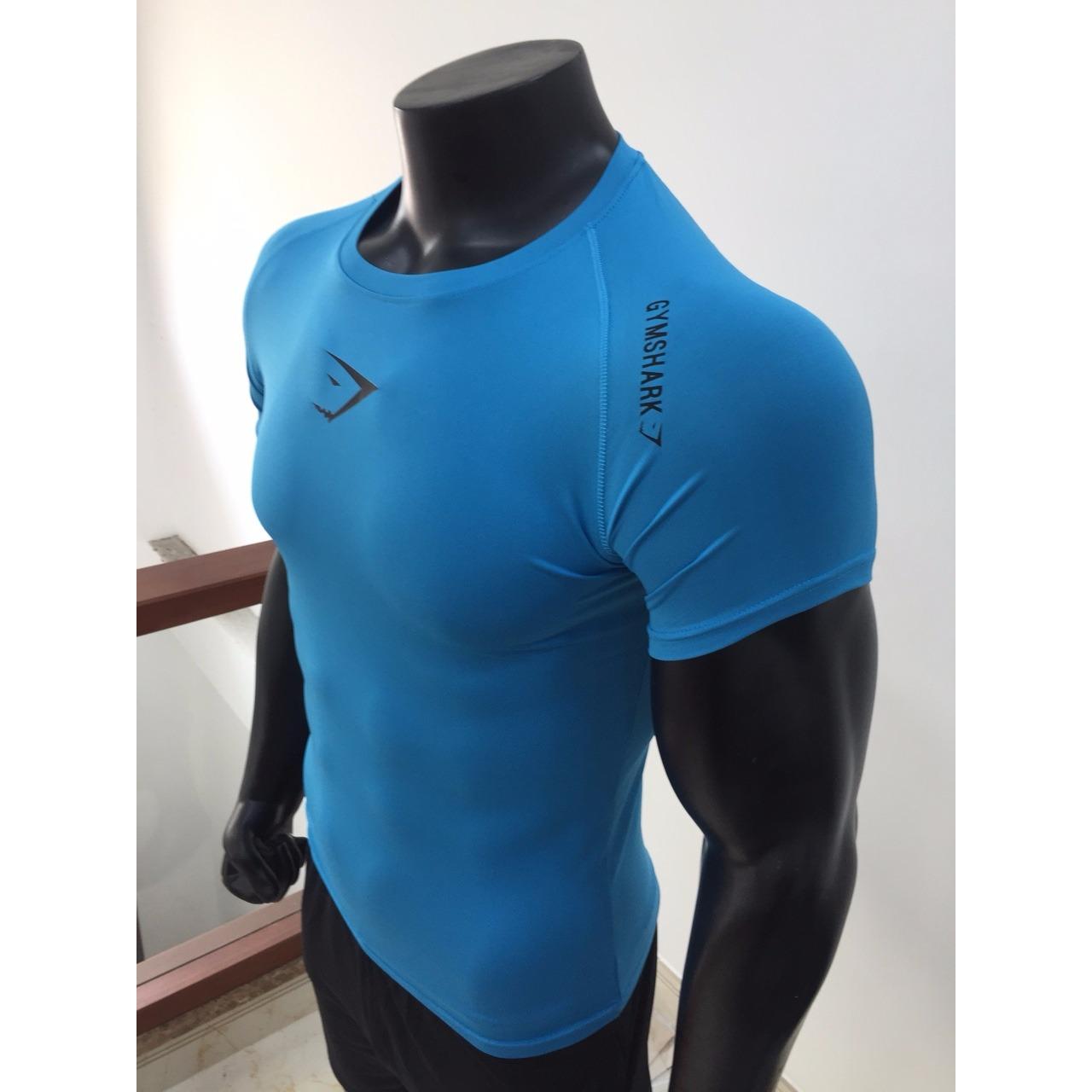 [HCM]Áo thun nam gymshark chuyên áo tập gym chất vải thun lạnh mền mượt mát co giãn 4 chiều  áo nam logo in phản quang đẹp chắc chắn