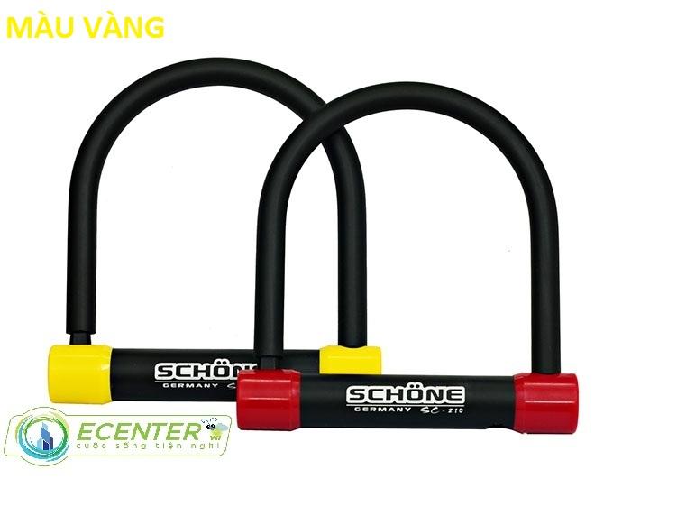 Khóa SCHONE SC-210 chữ U xe máy cao cấp ( Germany )