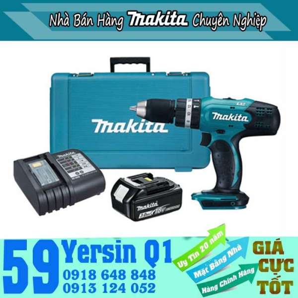 Máy khoan búa Makita DHP453SF (18V)